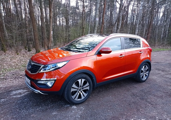 Kia Sportage cena 53500 przebieg: 166500, rok produkcji 2011 z Zawiercie małe 781